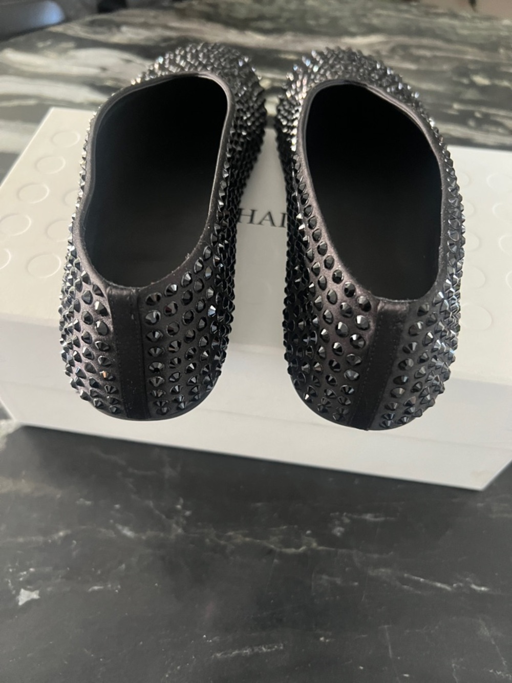 KHAITE Marcy Crystal-Embellished Ballerinas - Brand New! - Picture 8 of 8